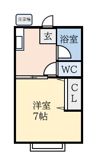 ワイエムハイツの間取り画像