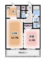 アムール準の間取り画像