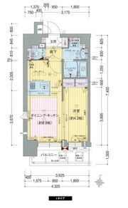 プレサンス新大阪ヴィガの間取り画像