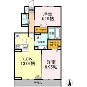 アステール Ⅲの間取り画像
