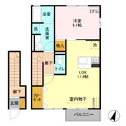 フラールの間取り画像