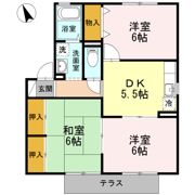 セジュールDXの間取り画像
