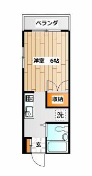 ヴェルデン花の木の間取り画像