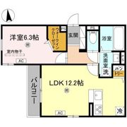 アザレア深江橋の間取り画像