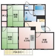 ガルテン26 F棟の間取り画像
