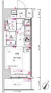 クラリッサ横浜シエルの間取り画像