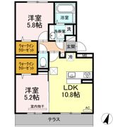 セキュレア須屋 K棟の間取り画像