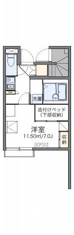 レオパレスシュガーハイムの間取り画像