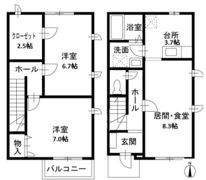 ミーツハオス・SAI 壱番館の間取り画像