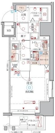 クレヴィスタ元浅草の間取り画像