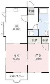 シティハイツ百軒町ABの間取り画像
