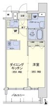 スワンズシティ梅田ウエストの間取り画像