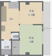 ハイツ丸栄の間取り画像