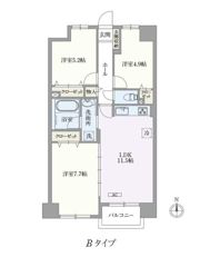 U COURT 西新井の間取り画像