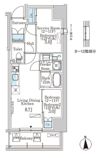 パークアクシス浅草田原町ガーデンの間取り画像