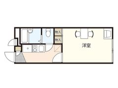 レオパレスメゾン春風の間取り画像