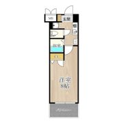 CITY SPIRE北梅田の間取り画像
