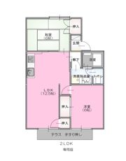 瀬戸ハイツA棟の間取り画像