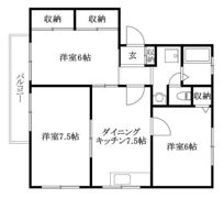 ハイムM2の間取り画像