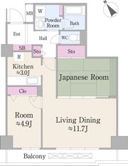 ハイエスト荻窪の間取り画像