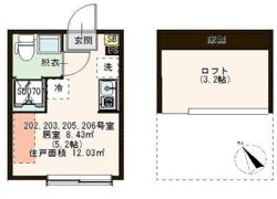 ハーモニーテラス高野台Ⅱの間取り画像
