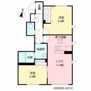 シャーメゾン エルランド I棟の間取り画像