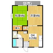パークハイツ東の間取り画像