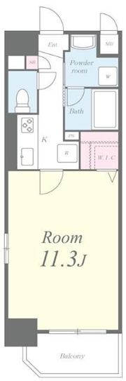 メグリオ住吉の間取り画像