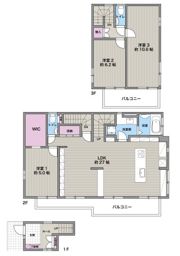 八千代台北戸建て（部分貸し）の間取り画像