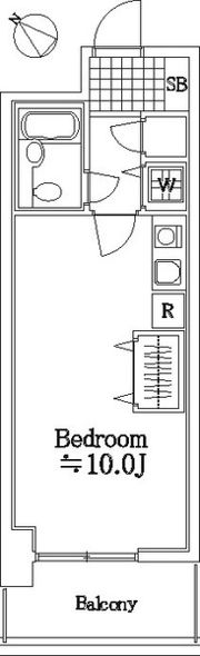 タウンハーズAの間取り画像