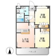 ベルファミーユ1の間取り画像