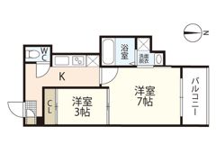 Regalest Lotus Ⅲの間取り画像