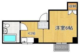 コーポラス旭の間取り画像