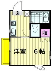 マリモサンハイツの間取り画像