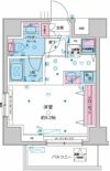 GENOVIA本蓮沼の間取り画像