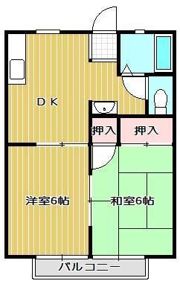 ふれ愛パナタウン B棟の間取り画像