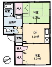 ブルックナー洋光台の間取り画像