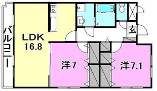 サンファミリア2の間取り画像