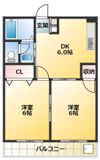 イカリハイツの間取り画像