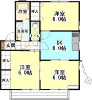 きららハイツの間取り画像