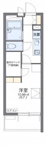 レオパレスSOARERⅢの間取り画像