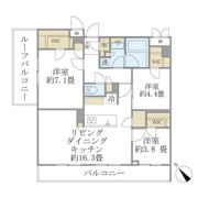 La Perla Meguro－HigashiyamaIIの間取り画像