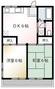 シオミハイツの間取り画像