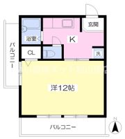 日商ハイツの間取り画像