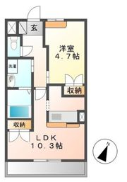 ピアリーヒルズの間取り画像