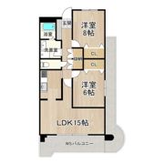 淀川ハイライフマンションの間取り画像