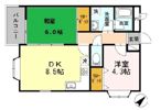 エステート西府中の間取り画像
