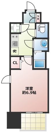 ファーストレジデンスOSAKA BAY SIDEの間取り画像
