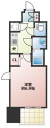 ファーストレジデンスOSAKA BAY SIDEの間取り画像