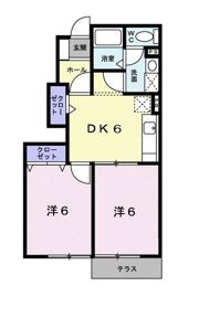 シャトルKの間取り画像